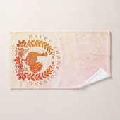 Happy Thanksgiving Turkije Handdoek (Handdoek)