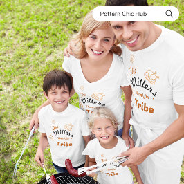 Happy Thanksgiving Turkije Herfst Reünie Familie T-shirt