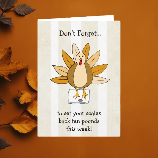 Happy Thanksgiving Turkije Humor Kaart