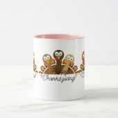 Happy Thanksgiving Turkije Keramische Mok (Midden)