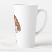 Happy Thanksgiving Turkije Latte Mok (Rechts)