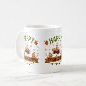 Happy Thanksgiving Turkije Mok (Voorkant links)