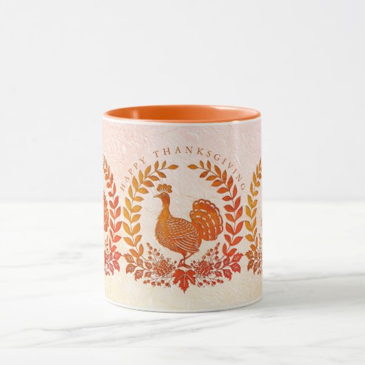 Happy Thanksgiving Turkije Mok (Midden)