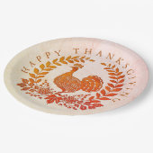 Happy Thanksgiving Turkije Papier Bord (Gekanteld)