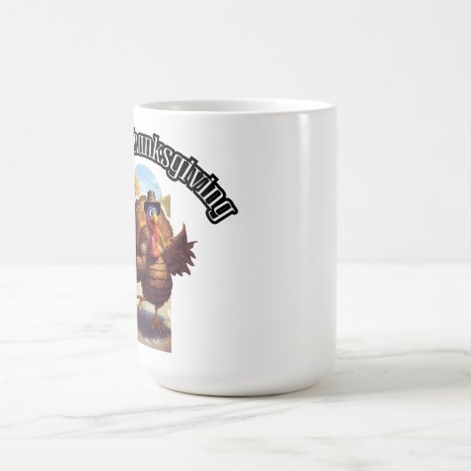 Happy Thanksgiving Turkije Parade Magische Mok (Midden)