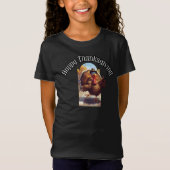 Happy Thanksgiving Turkije Parade T-shirt (Voorkant)