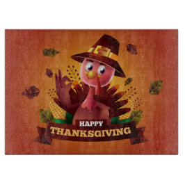 Happy Thanksgiving Turkije Snijplank
