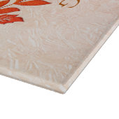 Happy Thanksgiving Turkije snijplank (Hoek)