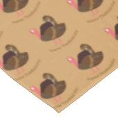 Happy Thanksgiving Turkije Tafelkleed (Gekanteld)