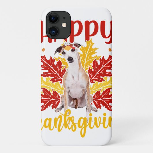 Happy Thanksgiving Turkije | Whippet lover Gift Case-Mate iPhone Case (Achterkant)