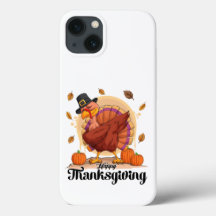 Happy Thanksgiving Typografie iPhone 13 Hoesje