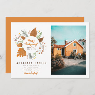 Happy Thanksgiving van onze New Home Moving Kaart