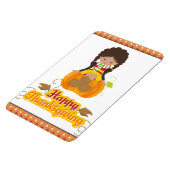 Happy Thanksgiving voor Daughters Magneet (Linkerzijde)