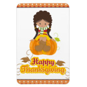 Happy Thanksgiving voor Daughters Magneet (Verticaal)