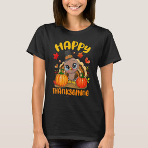 Happy Thanksgiving voor jongens meisjes Kinder Pil T-shirt