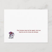 Happy Thanksgiving voor jou en je familie Briefkaa Briefkaart (Achterkant)