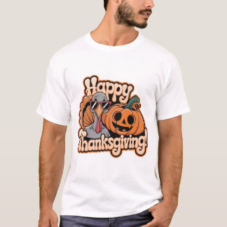 Happy Thanksgiving voor Turkije Dag Familie Diner T-shirt