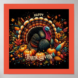 Happy Thanksgiving Wall Art & Decor Posters