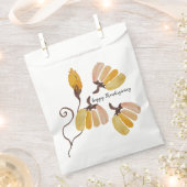 Happy Thanksgiving Waterverf Pumpkin Bedankzakje (Geknipt)