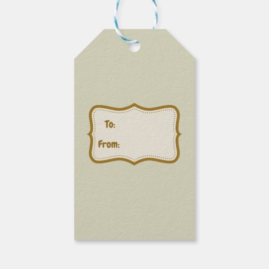 Happy Thanksgiving Waterverf Pumpkin en Berries Cadeaulabel (Achterkant)