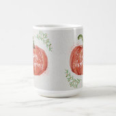 Happy Thanksgiving - WC-pompoen met Word Art Koffiemok (Center)