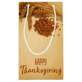  Happy Thanksgiving Wheat Corn Klein Cadeauzakje (Achterkant)