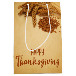  Happy Thanksgiving Wheat Corn Medium Cadeauzakje