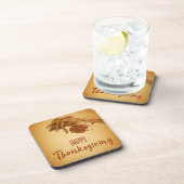 Happy Thanksgiving Wheat Corn Onderzetter (Rechterzijde)