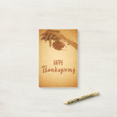  Happy Thanksgiving Wheat Corn Post-it® Notes (Op bureau)