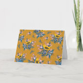 Happy Thanksgiving Whimsical Calligrafie Foto Feestdagen Kaart (Achterkant)