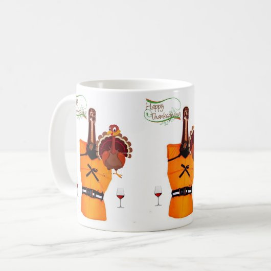 Happy Thanksgiving Wine Mokken (Voorkant links)