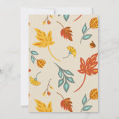 Happy Thanksgiving zakelijke vakantie Kaart (Achterkant)