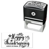 Happy Thanksgiving Zelfinktende Stempel (In situ)