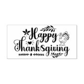 Happy Thanksgiving Zelfinktende Stempel (Design)