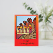 Happy Thanksgivukkah Briefkaart (Staand voorkant)
