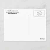 Happy Thanksgivukkah Briefkaart (Achterkant)