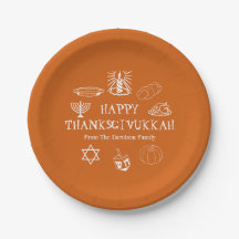 Happy Thanksgivukkah oranje Thanksgiving Hanukkah