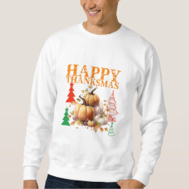 Happy Thanksmas Funny Design - Turkije Dag Humor Trui