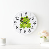 Happy the Frog Acrylic Wall Clock Grote Klok (Huis)
