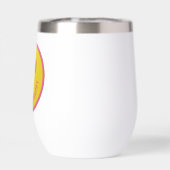 Happy Thermal Wine Tumbler (Achterkant)