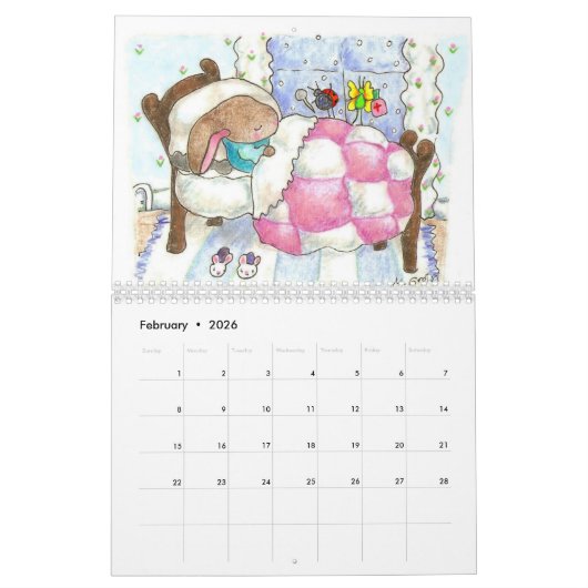 Happy Thoughts 2026 Kalender (Feb 2026)