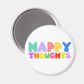 Happy Thoughts Magneet (Voorkant / Achterkant)