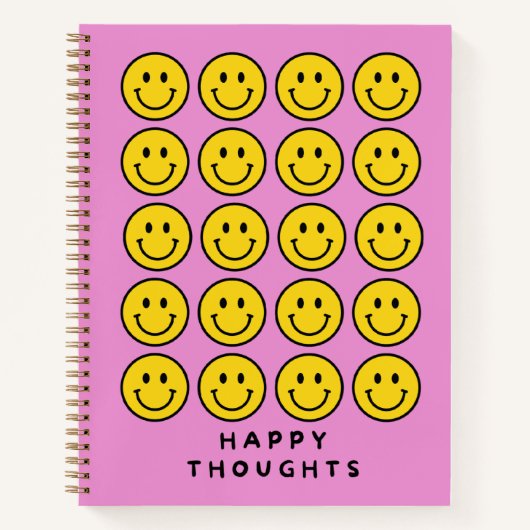 HAPPY THOUGHTS NOTITIEBOEK (Voorkant)