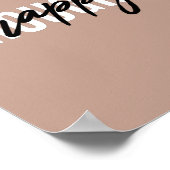 Happy Thoughts | Positieve prijsopgave Poster (Hoek)