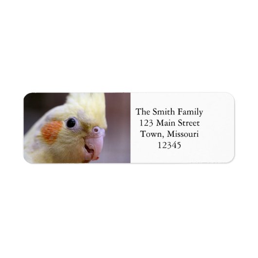 Happy tiel etiket (Voorkant)