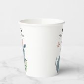 Happy Tiger met feest pet en cadeaus, verjaardag Papieren Bekers (Links)