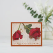 Happy to be in loved Postcard Briefkaart (Staand voorkant)