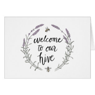 Happy to bee Home Words II Welkom bij onze Hive