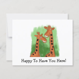 Happy To Have You Here Briefkaart