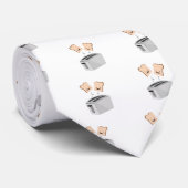 Happy Toaster Stropdas (Opgerold)